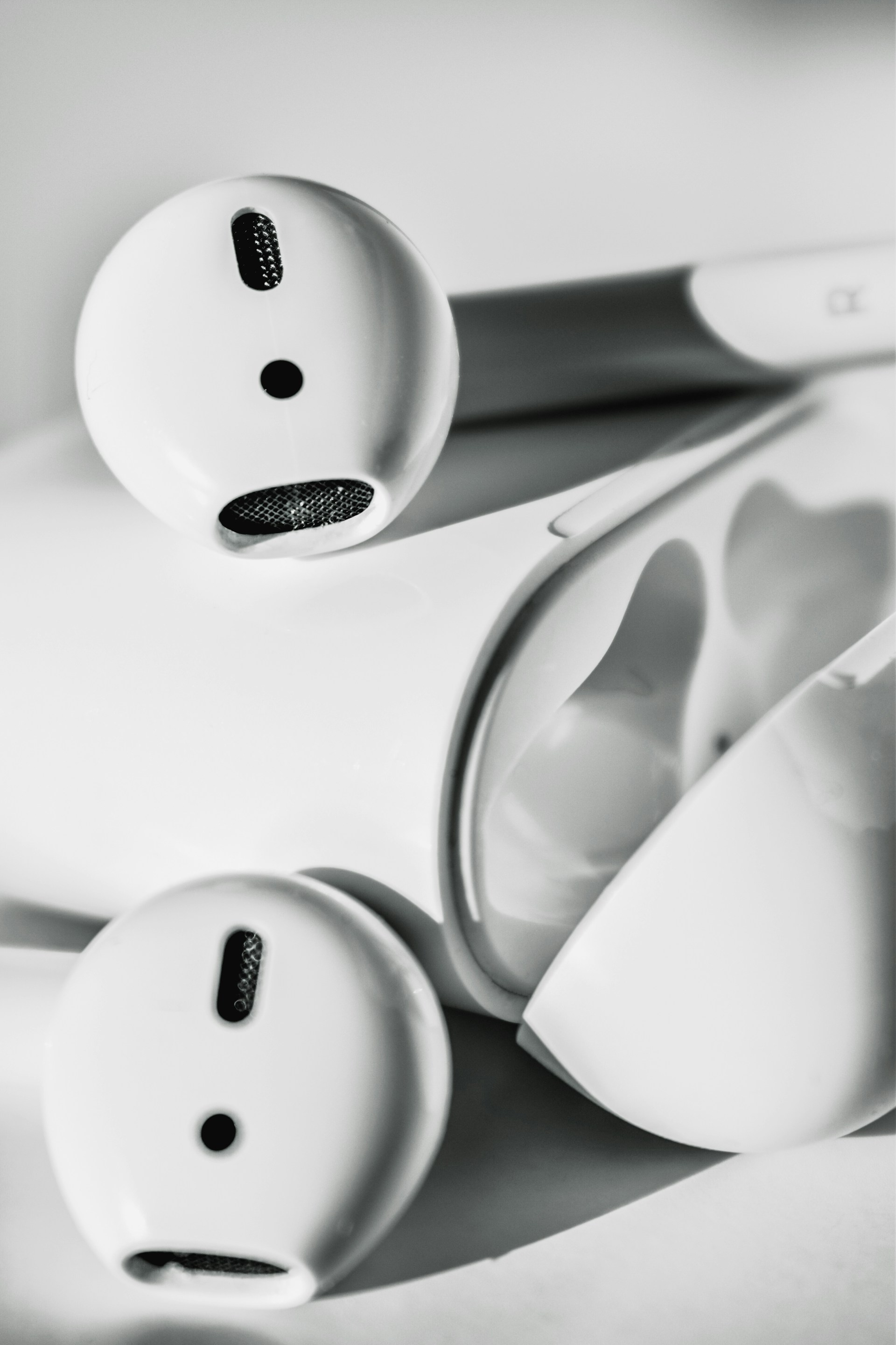 close up of Apple Air Pods