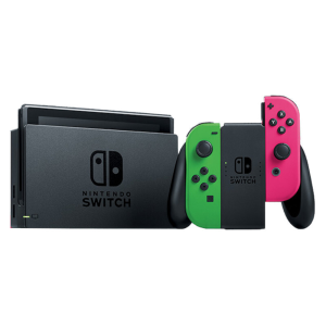 Nintendo Switch - Green & Pink - Refurbished C